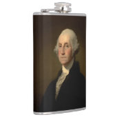 George Washington Erster amerikanischer Präsident Flachmann (Rechts)