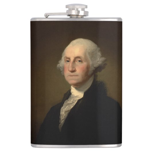 George Washington Erster amerikanischer Präsident Flachmann (Vorderseite)