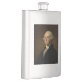George Washington Erster amerikanischer Präsident  Flachmann (Rechts)