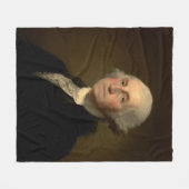 George Washington Erster amerikanischer Präsident Fleecedecke (Vorderseite (Horizontal))