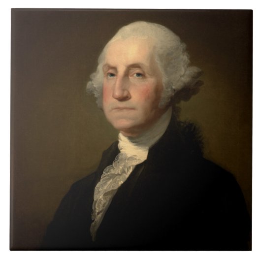George Washington Erster amerikanischer Präsident  Fliese (Vorderseite)