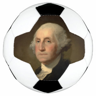 George Washington Erster amerikanischer Präsident  Fußball