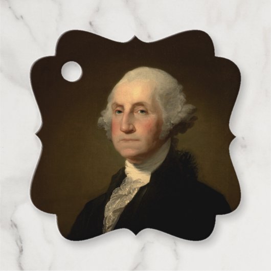 George Washington Erster amerikanischer Präsident  Geschenkanhänger (Vorderseite)