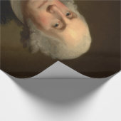 George Washington Erster amerikanischer Präsident  Geschenkpapier (Ecke)