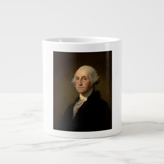 George Washington Erster amerikanischer Präsident  Jumbo-Tasse (Vorderseite)