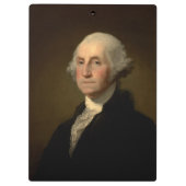 George Washington Erster amerikanischer Präsident Klemmbrett (Rückseite)