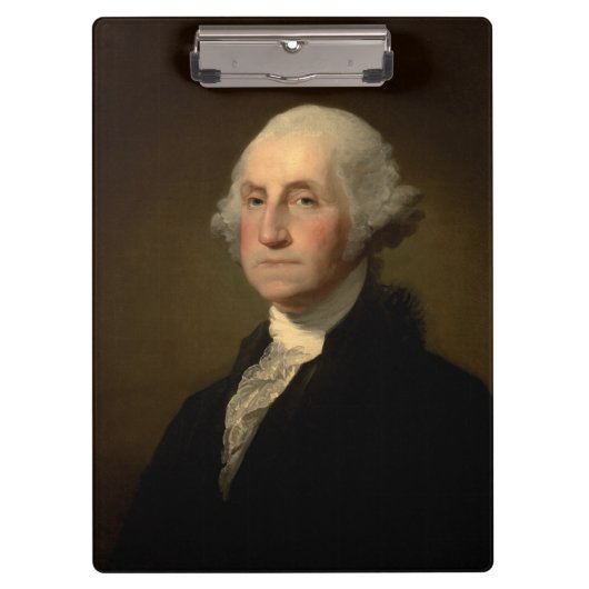 George Washington Erster amerikanischer Präsident Klemmbrett (Vorderseite)