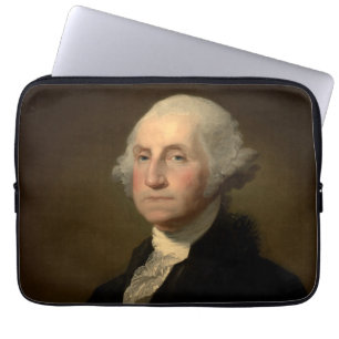 George Washington Erster amerikanischer Präsident  Laptopschutzhülle