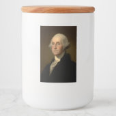 George Washington Erster amerikanischer Präsident Lebensmitteletikett (Vorderseite)