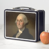 George Washington Erster amerikanischer Präsident Metall Brotdose (Beispiel)