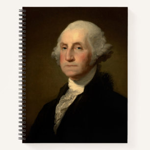 George Washington Erster amerikanischer Präsident  Notizblock
