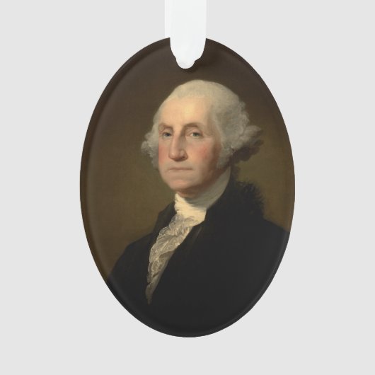 George Washington Erster amerikanischer Präsident Ornament (Vorderseite)