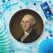George Washington Erster amerikanischer Präsident  Pappteller (Party)