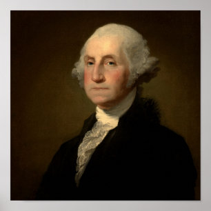 George Washington Erster amerikanischer Präsident  Poster