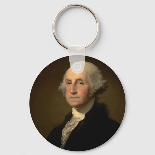 George Washington Erster amerikanischer Präsident  Schlüsselanhänger (Vorderseite)