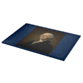 George Washington Erster amerikanischer Präsident  Schneidebrett (Ecke)