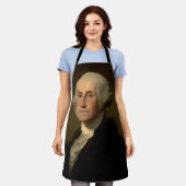 George Washington Erster amerikanischer Präsident  Schürze (Getragen)