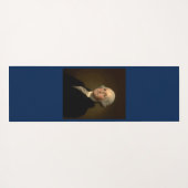 George Washington Erster amerikanischer Präsident Yogamatte (Rückseite (Horizontal))