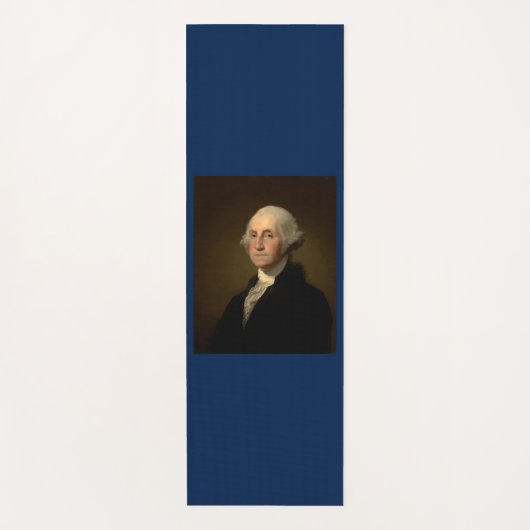 George Washington Erster amerikanischer Präsident Yogamatte (Vorderseite)
