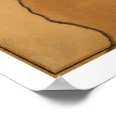 George Washington Farm Plan Karte - 1766 Poster (Ecke)