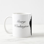 George Washington, FELSEN!!! Kaffee-Tasse Kaffeetasse (Links)