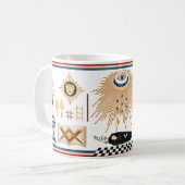 George Washington FreimaurerSchürze Kaffeetasse (Vorderseite Links)