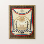 George Washington FreimaurerSchürze Puzzle (Vertikal)