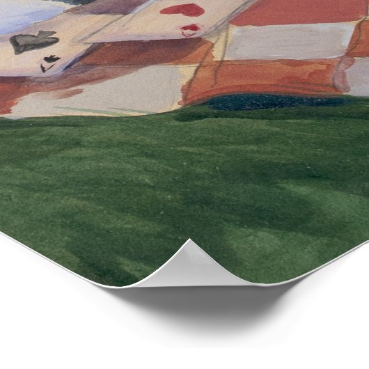 George Washington Funny Cat Wall Art Poster (Ecke)