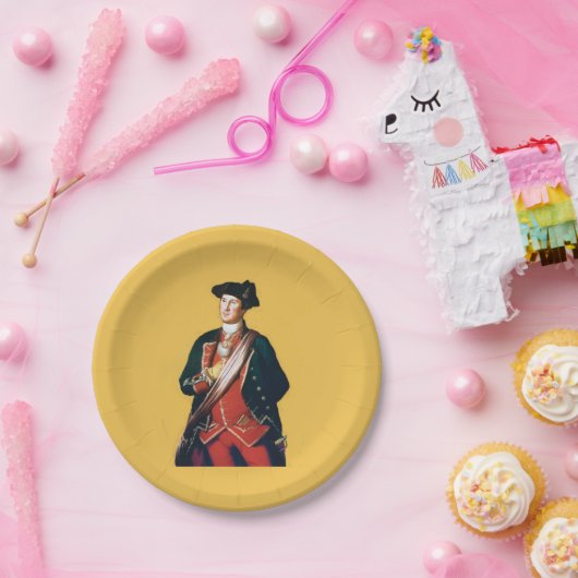 George Washington General 🎖️ Historic & Patriotic Pappteller (Party)