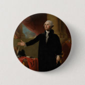 George Washington - Gilbert Stuart (1797) Button (Vorderseite)