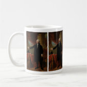 George Washington - Gilbert Stuart (1797) Kaffeetasse (Links)