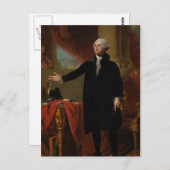 George Washington - Gilbert Stuart (1797) Postkarte (Vorne/Hinten)