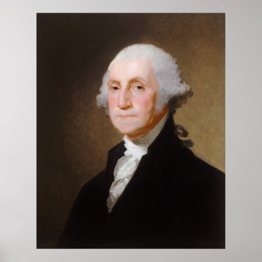 George Washington - Gilbert Stuart Fine Art Poster (Vorne)