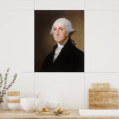 George Washington - Gilbert Stuart Fine Art Poster (Küche)