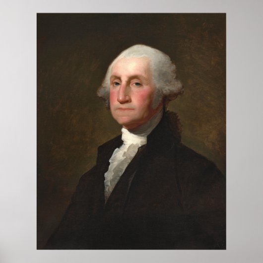 George Washington - Gilbert Stuart Fine Art Poster (Vorne)