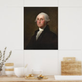 George Washington - Gilbert Stuart Fine Art Poster (Küche)