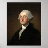 George Washington - Gilbert Stuart Fine Art Poster (Vorne)