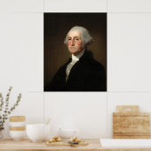 George Washington - Gilbert Stuart Fine Art Poster (Küche)