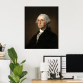 George Washington - Gilbert Stuart Fine Art Poster (Heimbüro)
