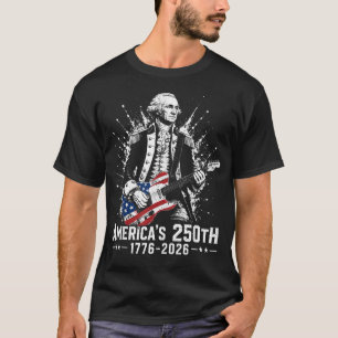 George Washington Gitarre 250. Jubiläum 250 T-Shirt