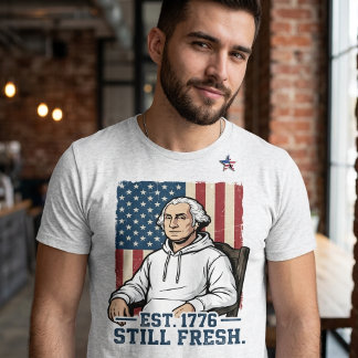 George Washington Glow-Up 250. Jubiläum T-Shirt