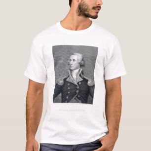 George Washington, graviert durch Asher Brown T-Shirt