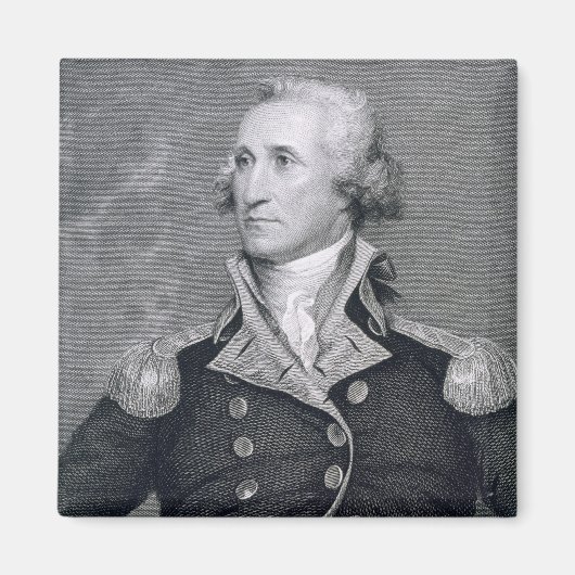 George Washington, graviert von Asher Brown Durand Magnet (Vorne)