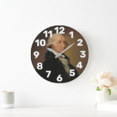 George Washington Große Wanduhr (Zuhause)