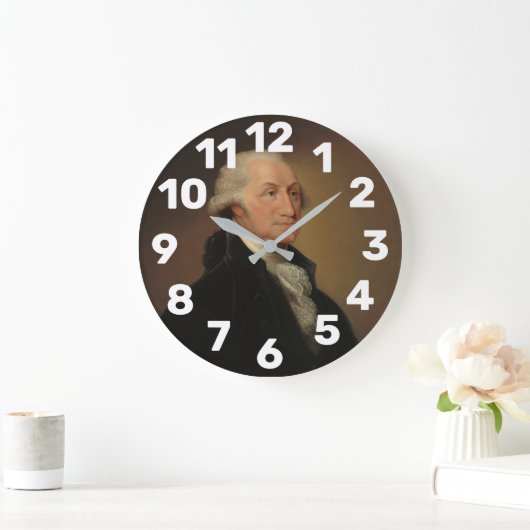 George Washington Große Wanduhr (Zuhause)