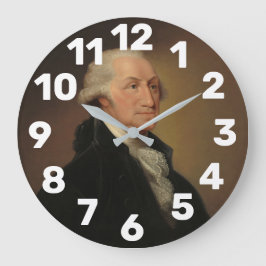 George Washington Große Wanduhr