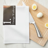 George Washington Handtuch (Viertel Falte)