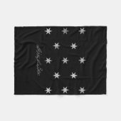 George Washington Headquarter Flag Independence Da Fleecedecke (Vorderseite (Horizontal))