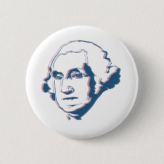 George Washington in 3d Button