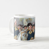 George Washington in der New Yorker Tasse (Vorderseite Links)
